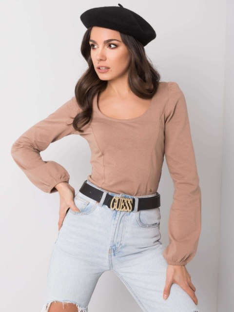 Bluzka TW-BZ-G-082.98 camelowy 2XL
