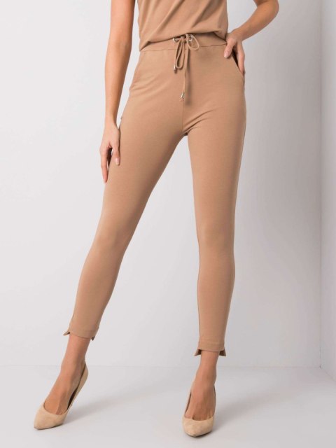 Spodnie dresowe RV-DR-6002.14X camelowy L