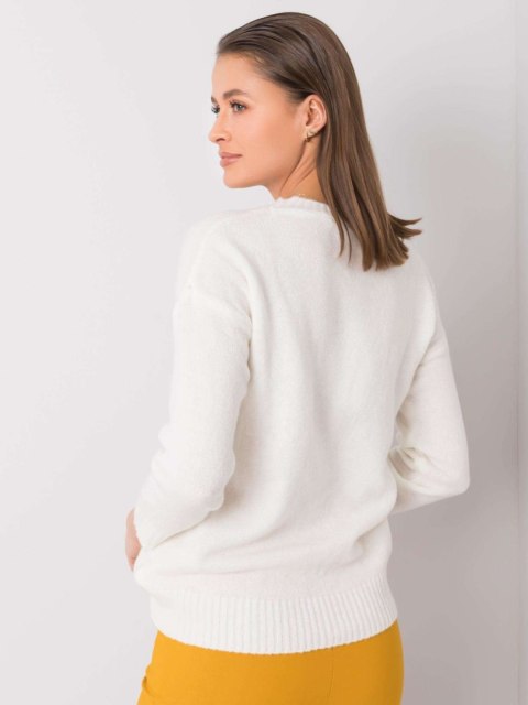 Sweter 258-SW-4771.37P ecru Sweter 258-SW-4771.37P ecru