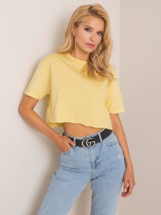 T-shirt 193-TS-20Y-1036.13P jasny żółty M