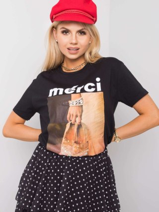 T-shirt HB-TS-3024.40P czarny M