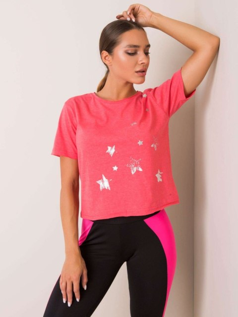 T-shirt 131-TS-AMZ1010.62P koralowy XS T-shirt 131-TS-AMZ1010.62P koralowy XS