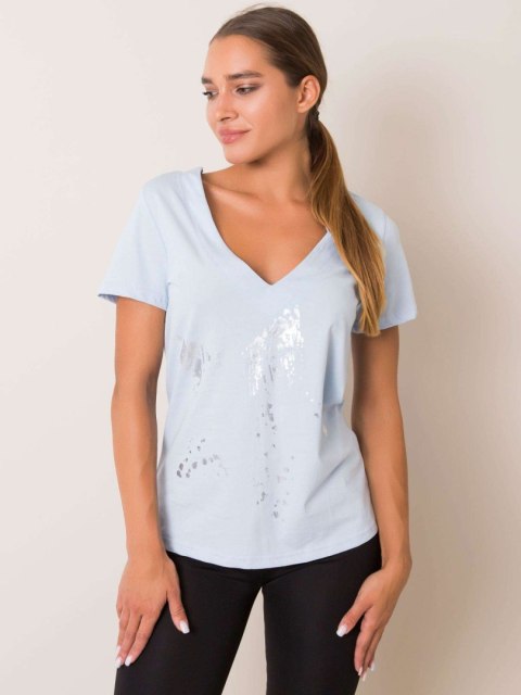 T-shirt 131-TS-PRT2020.01P jasny niebieski S T-shirt 131-TS-PRT2020.01P jasny niebieski S