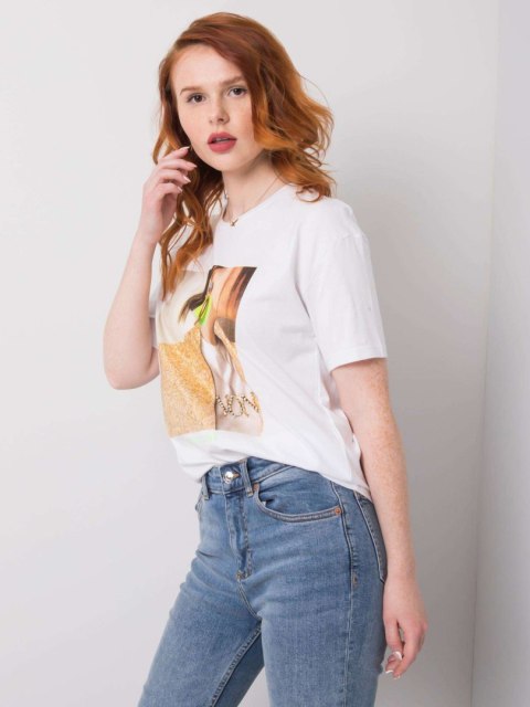 T-shirt HB-TS-3055.18P biały S T-shirt HB-TS-3055.18P biały S
