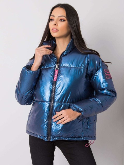 Kurtka D50032Y44484A ciemny niebieski S