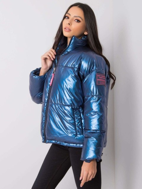 Kurtka D50032Y44484A ciemny niebieski S