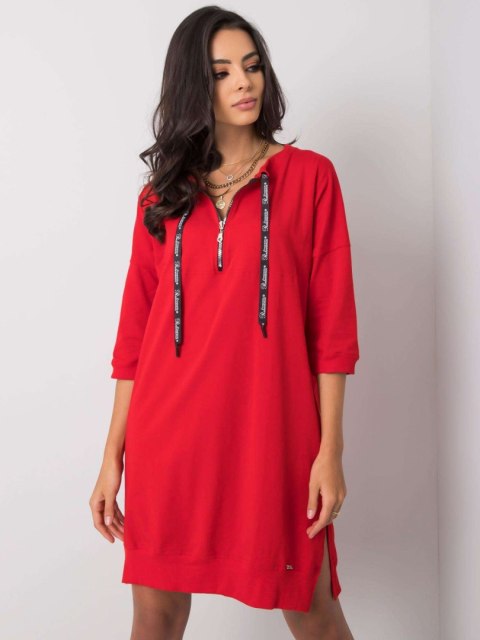 Sukienka RV-SK-6273.47P czerwony L/XL Sukienka RV-SK-6273.47P czerwony L/XL