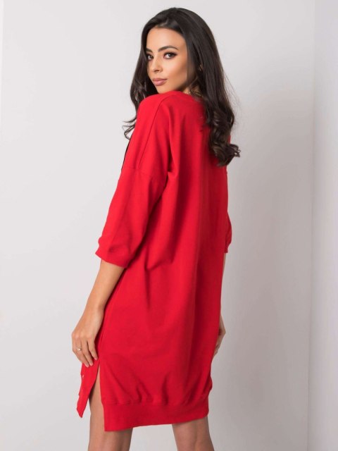 Sukienka RV-SK-6273.47P czerwony L/XL Sukienka RV-SK-6273.47P czerwony L/XL