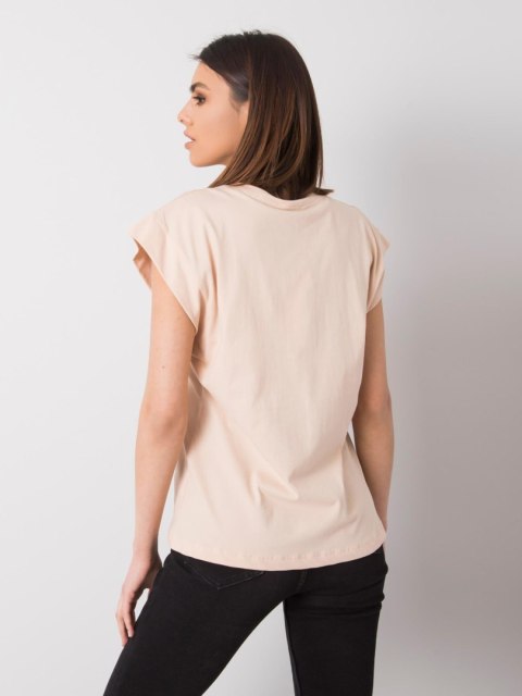 T-shirt 157-TS-4163.72P brzoskwiniowy M T-shirt 157-TS-4163.72P brzoskwiniowy M