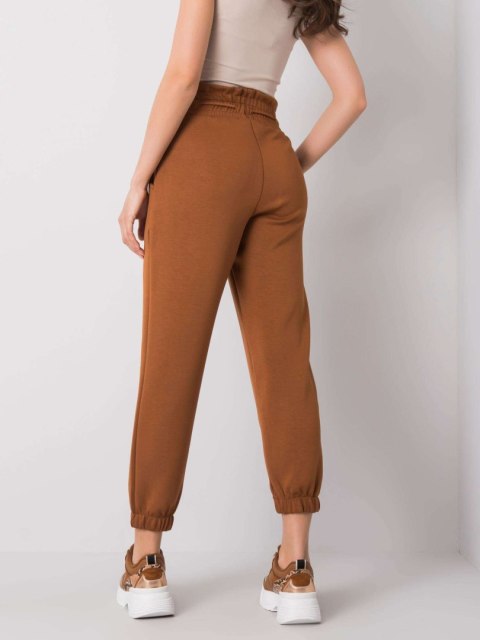 Spodnie dresowe 217-DR-25472.73 brązowy S Spodnie dresowe 217-DR-25472.73 brązowy S