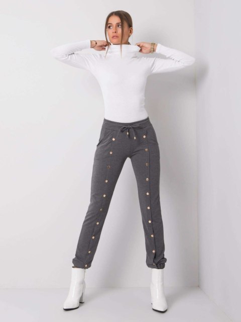 Spodnie dresowe RV-DR-6016.08 ciemny szary L Spodnie dresowe RV-DR-6016.08 ciemny szary L
