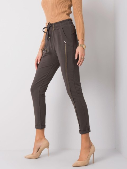 Spodnie dresowe RV-DR-6039.13 ciemny khaki L Spodnie dresowe RV-DR-6039.13 ciemny khaki L