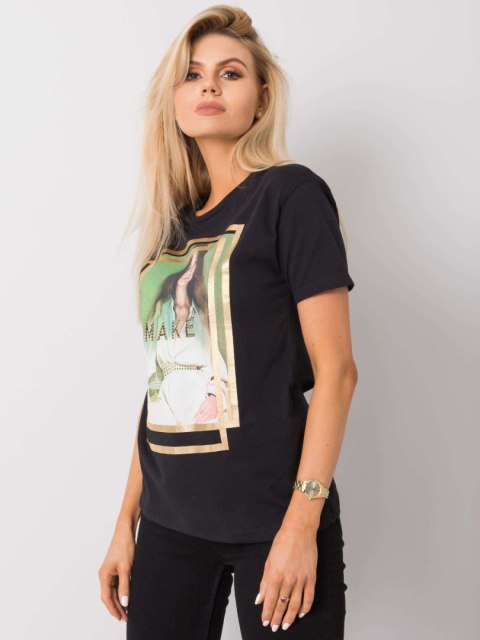 T-shirt HB-TS-3025.18P czarny M T-shirt HB-TS-3025.18P czarny M
