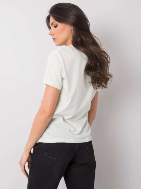 T-shirt PM-TS-SS21TX04.31 mietowy L T-shirt PM-TS-SS21TX04.31 mietowy L