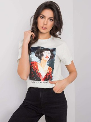 T-shirt PM-TS-SS21TX04.31 mietowy S