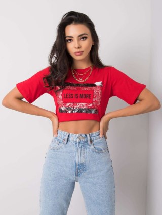 T-shirt PM-TS-SS21TX20.85P czerwony M
