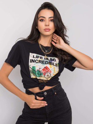 T-shirt PM-TS-SS21TX58.12 czarny L