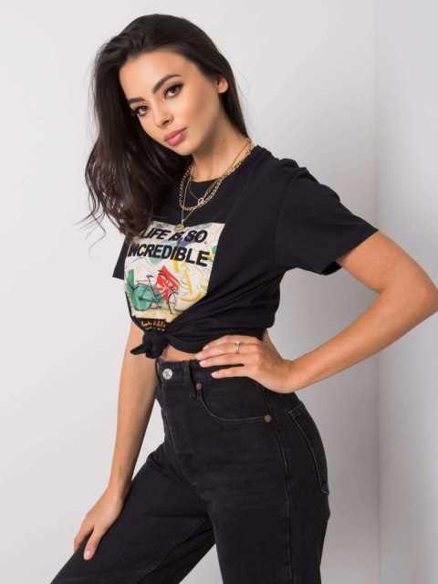 T-shirt PM-TS-SS21TX58.12 czarny L