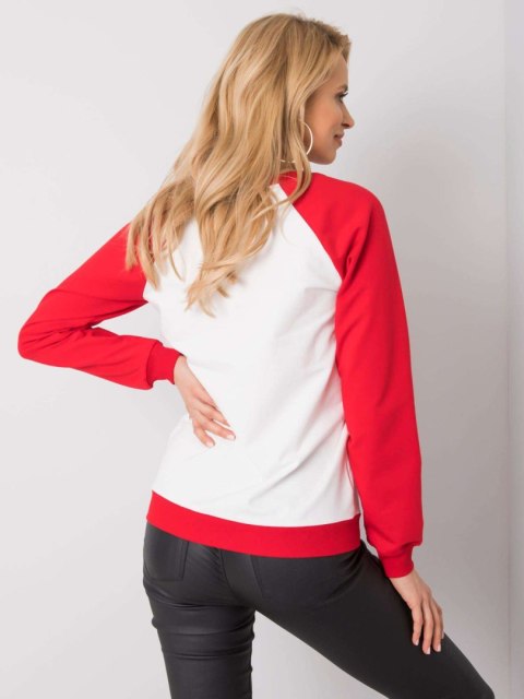 Bluza DS-BL-1111.06P biało-czerwony M Bluza DS-BL-1111.06P biało-czerwony M