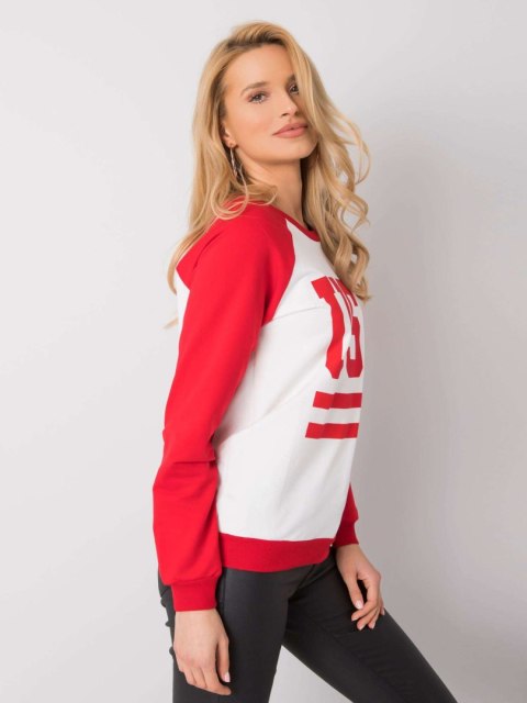 Bluza DS-BL-1111.06P biało-czerwony S Bluza DS-BL-1111.06P biało-czerwony S