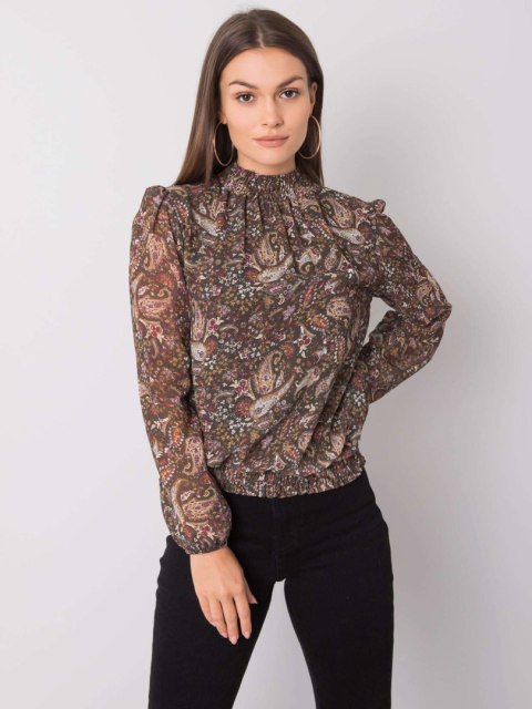 Bluzka D50039F11031A ciemny zielony M Bluzka D50039F11031A ciemny zielony M