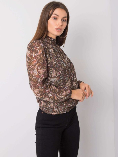 Bluzka D50039F11031A ciemny zielony M Bluzka D50039F11031A ciemny zielony M