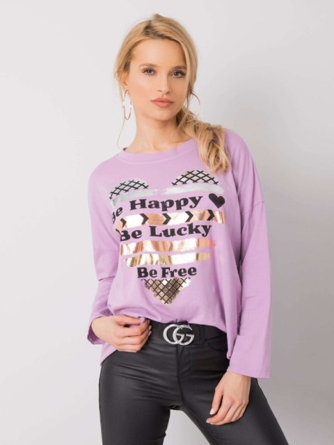 Bluzka DHJ-BZ-21103.06P jasny fioletowy Bluzka DHJ-BZ-21103.06P jasny fioletowy