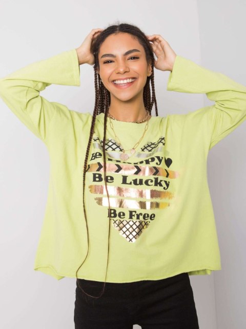 Bluzka DHJ-BZ-21103.06P limonkowy Bluzka DHJ-BZ-21103.06P limonkowy