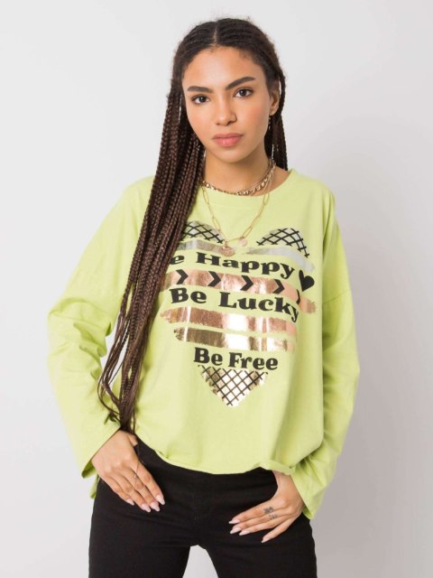 Bluzka DHJ-BZ-21103.06P limonkowy Bluzka DHJ-BZ-21103.06P limonkowy