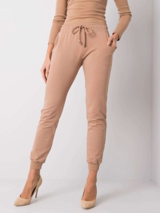 Spodnie dresowe RV-DR-5040.02X camelowy XS