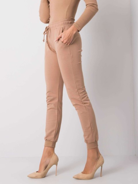 Spodnie dresowe RV-DR-5040.02X camelowy S