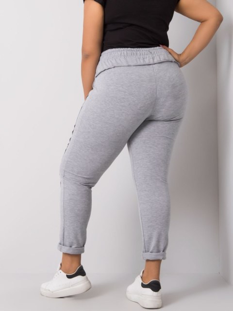 Spodnie dresowe RV-DR-6300.19 szary 4XL