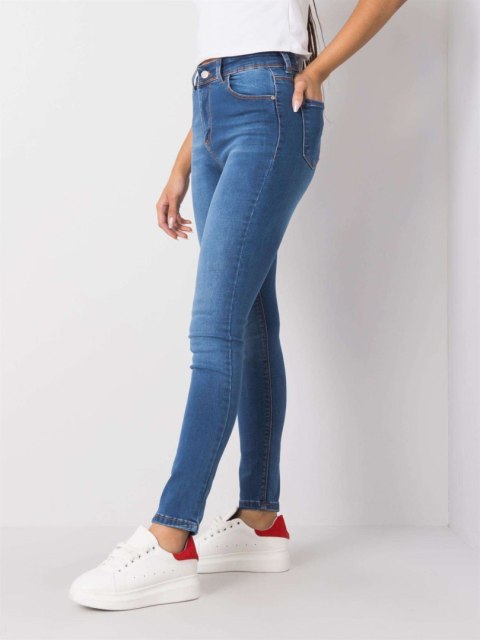 Spodnie jeans 319-SP-743.44 ciemny niebieski 27