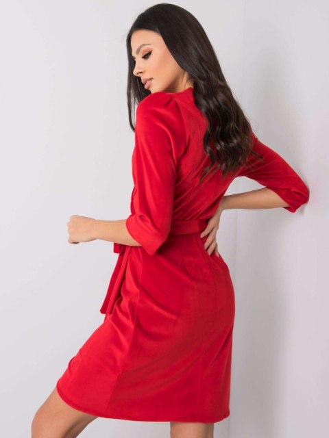 Sukienka LK-SK-508393.65 czerwony 42 Sukienka LK-SK-508393.65 czerwony 42