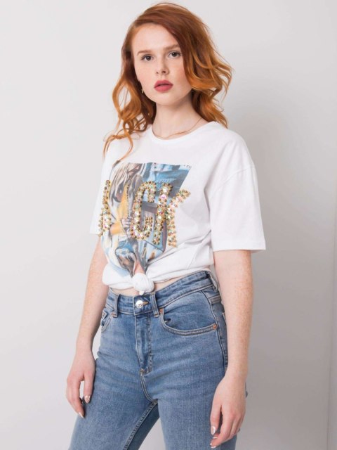 T-shirt HB-TS-3056.77P biały S
