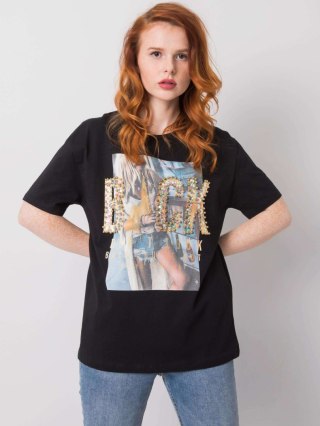 T-shirt HB-TS-3056.77P czarny M