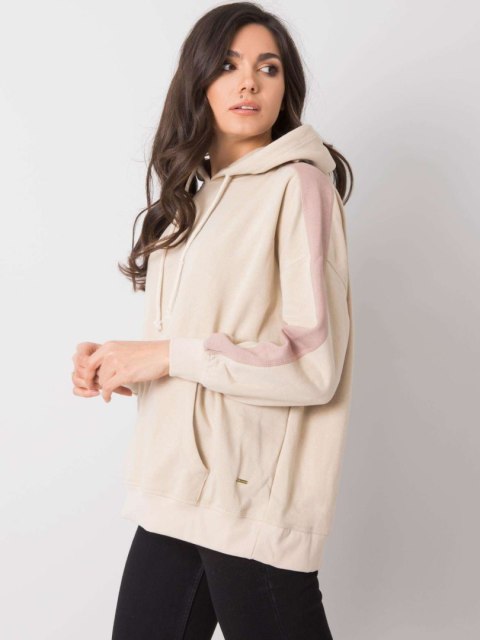 Bluza TW-BL-G-078.16 beżowy 2XL Bluza TW-BL-G-078.16 beżowy 2XL