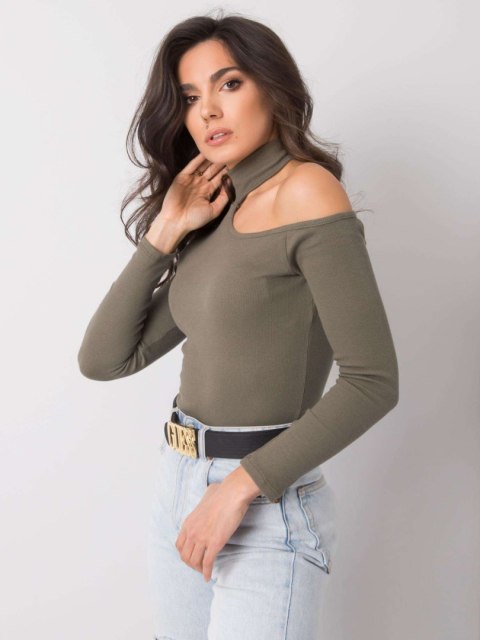 Bluzka TW-BZ-OB010.25 khaki L Bluzka TW-BZ-OB010.25 khaki L