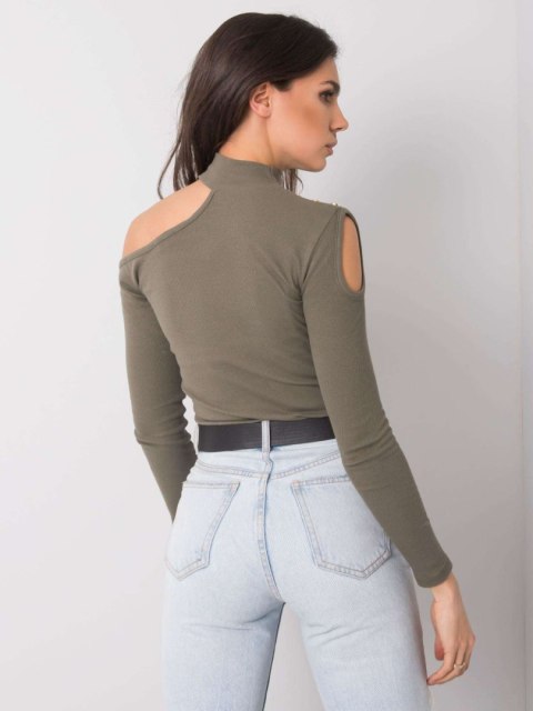 Bluzka TW-BZ-OB010.25 khaki L Bluzka TW-BZ-OB010.25 khaki L