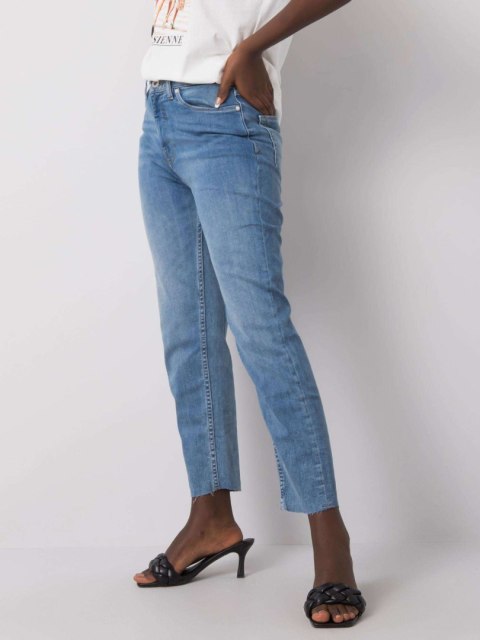 Spodnie jeans D85033T62152L151 jasny niebieski M Spodnie jeans D85033T62152L151 jasny niebieski M