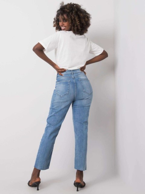 Spodnie jeans D85033T62152L151 jasny niebieski M Spodnie jeans D85033T62152L151 jasny niebieski M