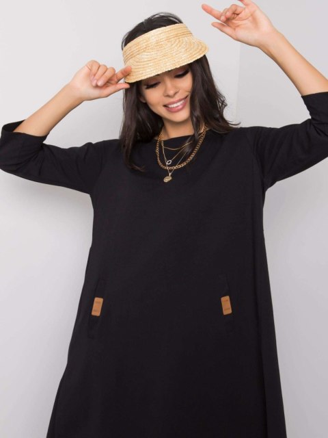 Sukienka RV-SK-6274.36P czarny L/XL Sukienka RV-SK-6274.36P czarny L/XL
