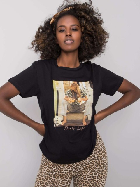 T-shirt PM-TS-SS20HS152.06 czarny M T-shirt PM-TS-SS20HS152.06 czarny M