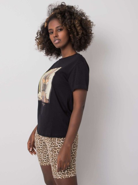 T-shirt PM-TS-SS20HS152.06 czarny S T-shirt PM-TS-SS20HS152.06 czarny S