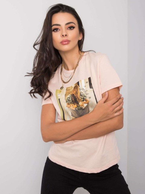 T-shirt PM-TS-SS20HS152.06 łososiowy L T-shirt PM-TS-SS20HS152.06 łososiowy L