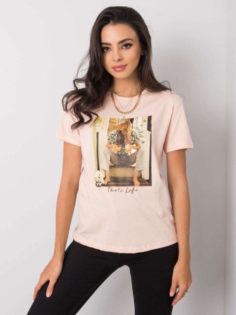 T-shirt PM-TS-SS20HS152.06 łososiowy M T-shirt PM-TS-SS20HS152.06 łososiowy M