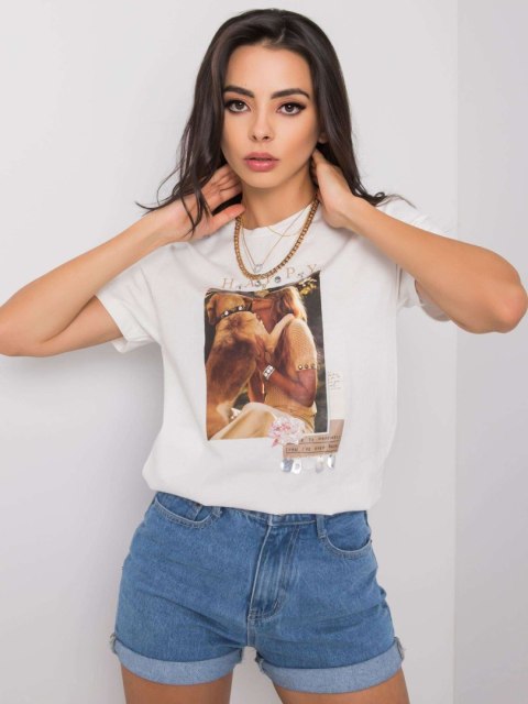 T-shirt PM-TS-SS20RX208.10 biały M T-shirt PM-TS-SS20RX208.10 biały M