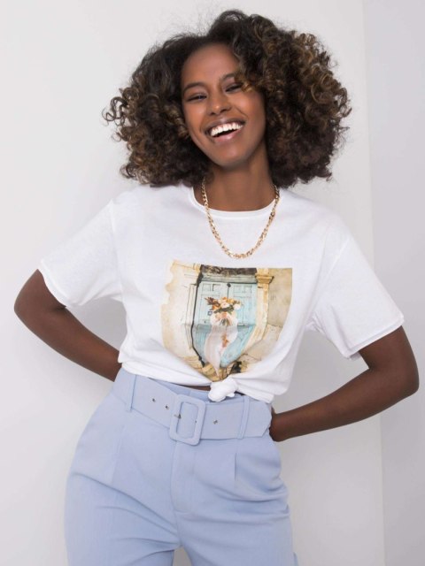T-shirt PM-TS-SS21CA46.04 biały M T-shirt PM-TS-SS21CA46.04 biały M
