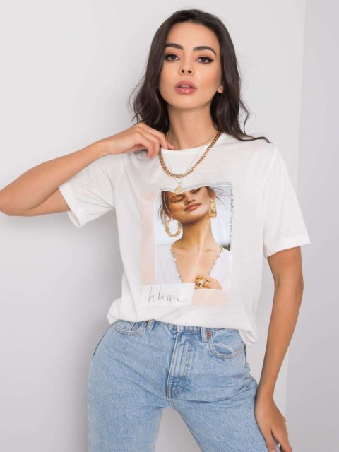 T-shirt PM-TS-SS21TX14.19 biały S T-shirt PM-TS-SS21TX14.19 biały S