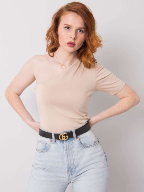 Bluzka 95-BZ-190101.21P jasny beżowy S